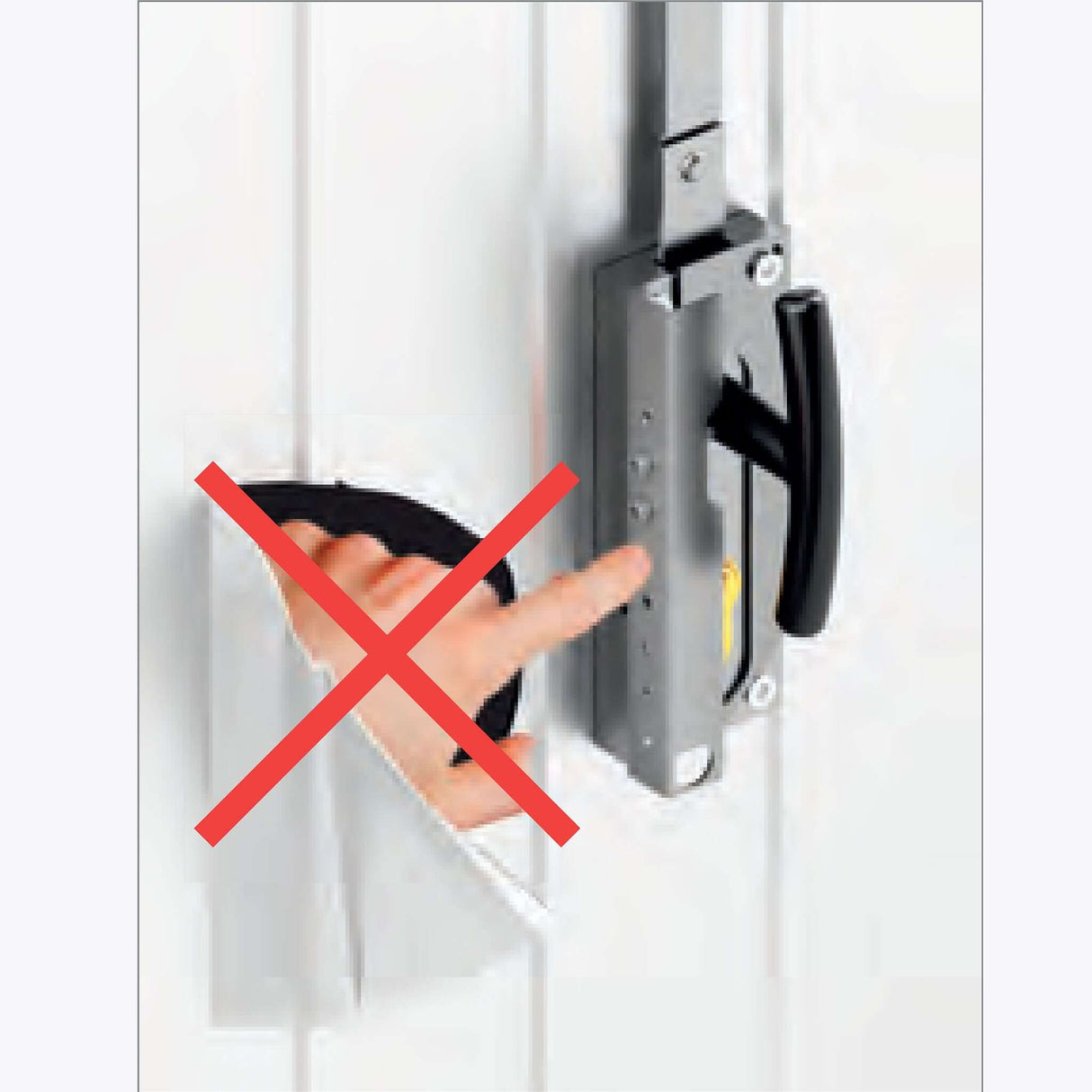 protezione serratura interna garage PS0500