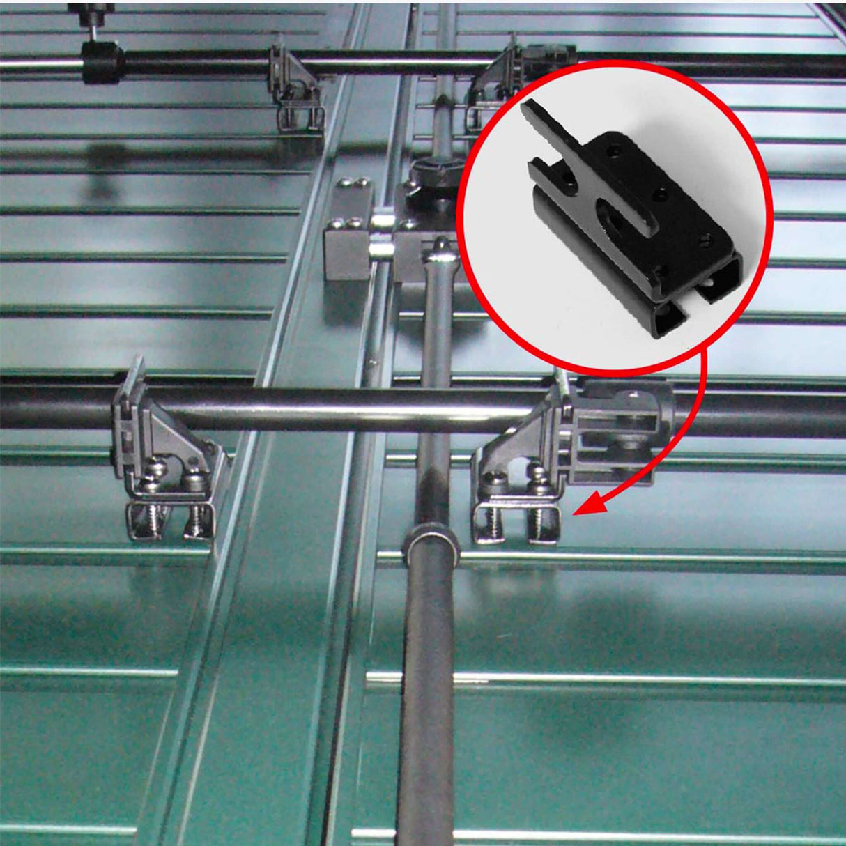 Spessore gancio barra antieffrazione